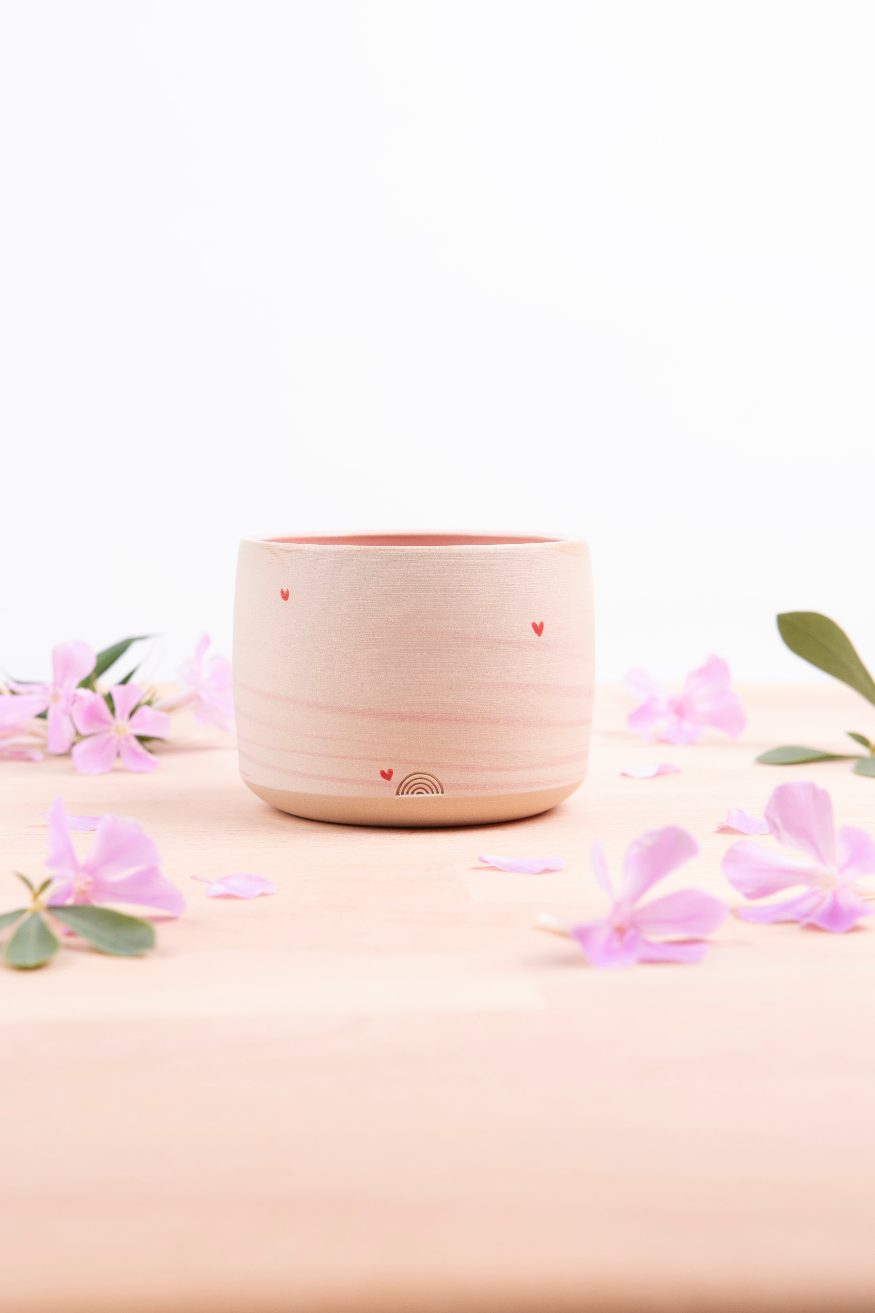 Cup - Red Marble (0988)