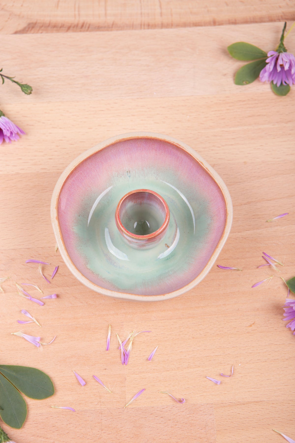 Candle Holder (flower) (1320)