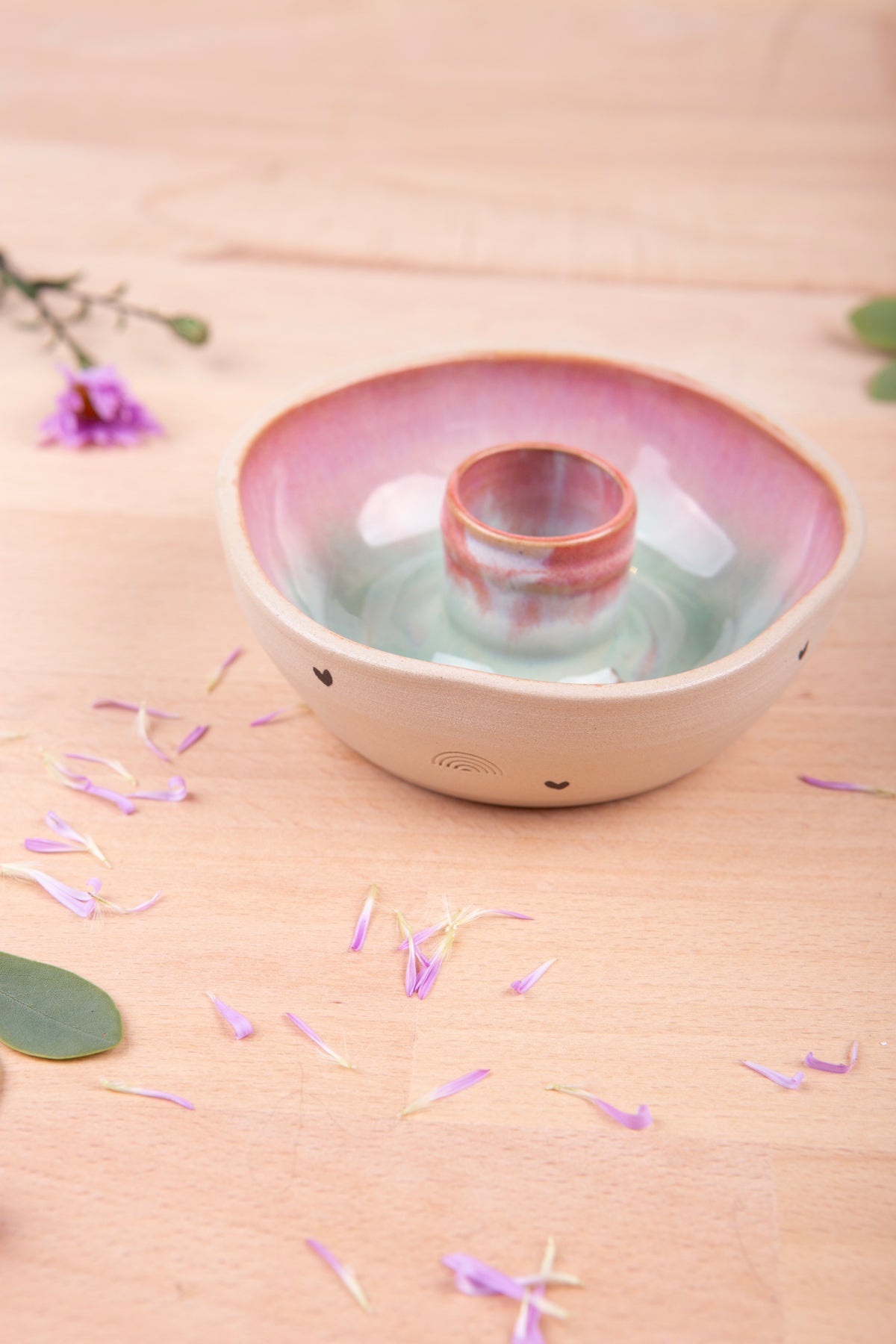 Candle Holder (flower) (1320)