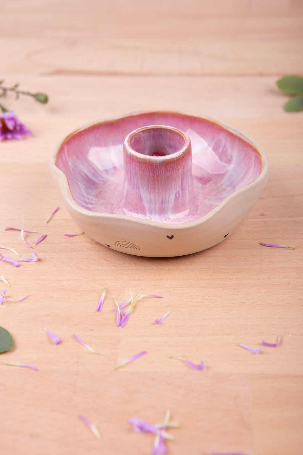 Candle Holder (flower) (1324)
