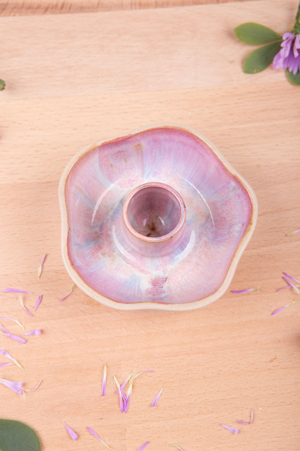 Candle Holder (flower) (1332)