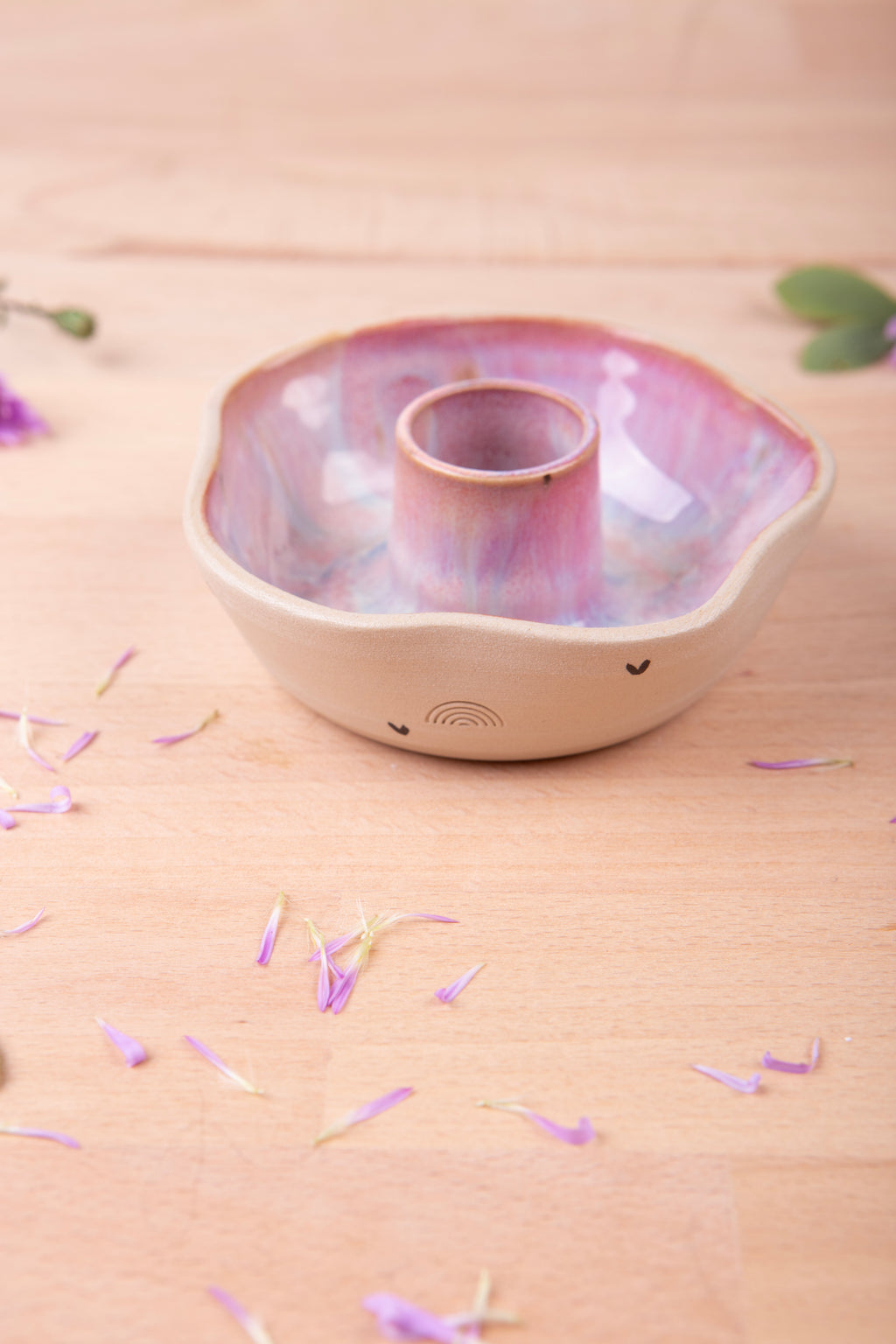 Candle Holder (flower) (1332)