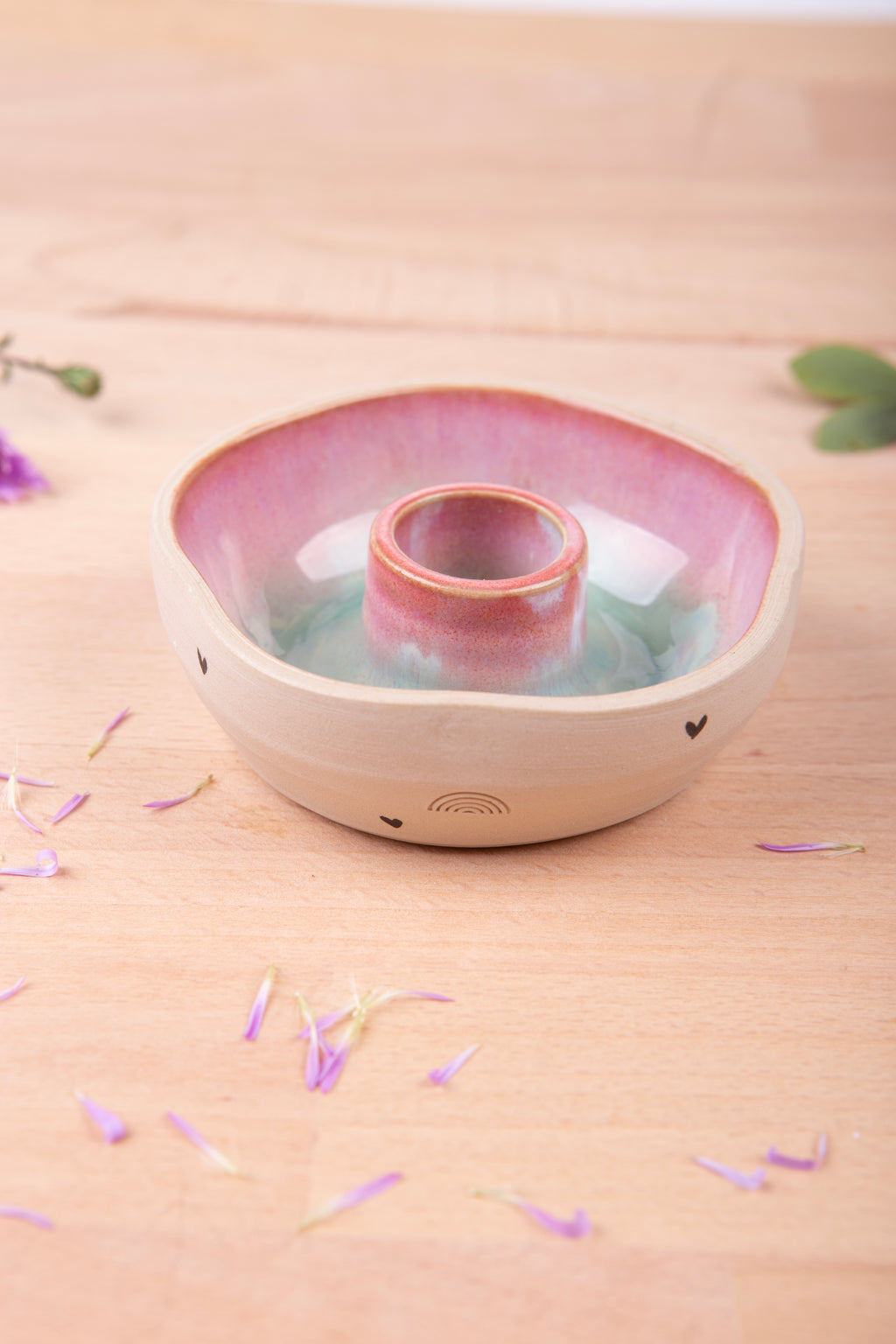 Candle Holder (flower) (1334)
