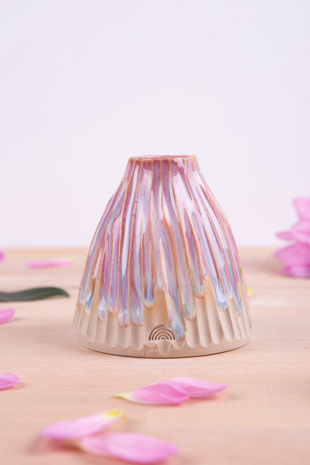 Bud Vase - textured (1631)