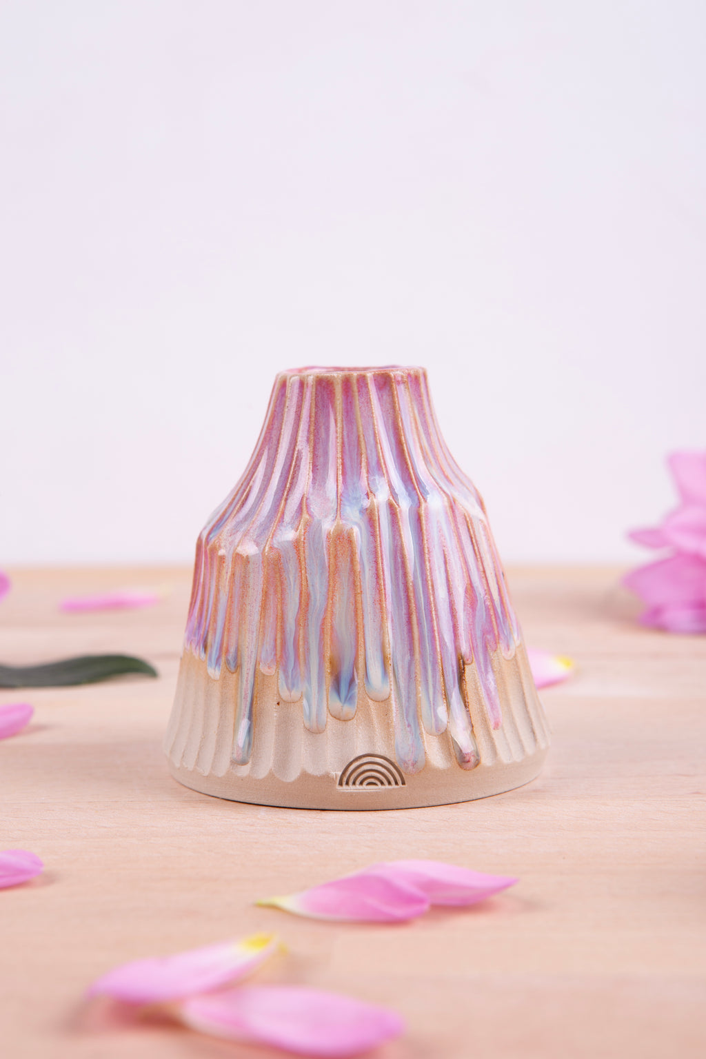 Bud Vase - textured (1633)
